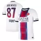 Paris Saint-Germain Joao Neves 87 Uitshirt 26/27 Paris Saint-Germain Joao Neves 87 Uitshirt 26/27
