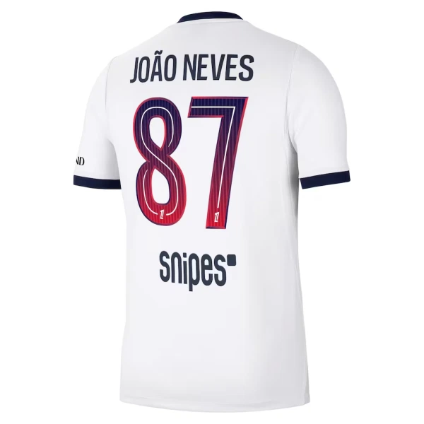 Paris Saint-Germain Joao Neves 87 Uitshirt 26/27