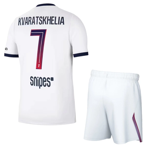 Paris Saint-Germain Kvaratskhelia 7 Uittenue Kinderen 26/27 Paris Saint-Germain Kvaratskhelia 7 Uittenue Kinderen 26/27