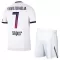 Paris Saint-Germain Kvaratskhelia 7 Uittenue Kinderen 26/27
