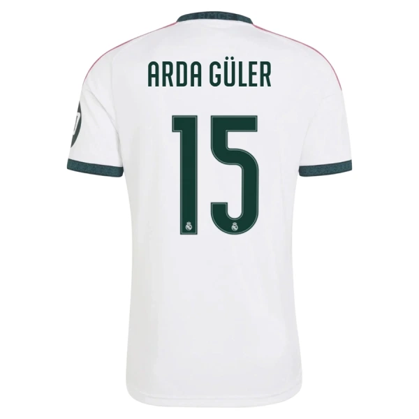 Real Madrid Arda Guler 15 Thuisshirt 26/27 Real Madrid Arda Guler 15 Thuisshirt 26/27