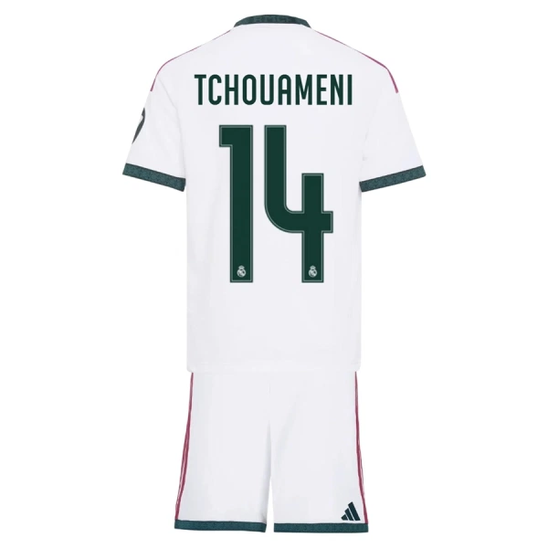 Real Madrid Aurélien Tchouaméni 14 Thuistenue Kinderen 26/27 Real Madrid Aurélien Tchouaméni 14 Thuistenue Kinderen 26/27