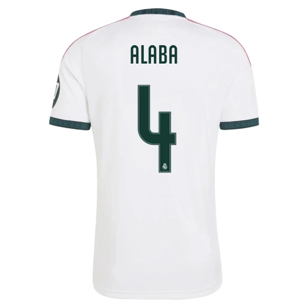 Real Madrid David Alaba 4 Thuisshirt 26/27 Real Madrid David Alaba 4 Thuisshirt 26/27