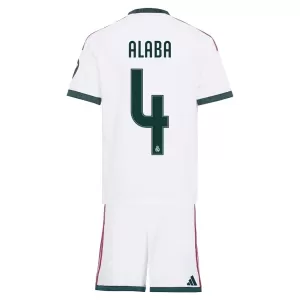 Real Madrid David Alaba 4 Thuistenue Kinderen 26/27