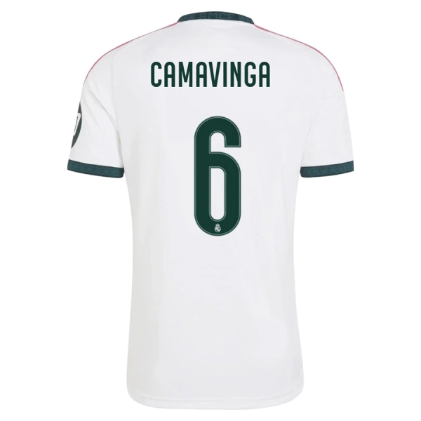 Real Madrid Eduardo Camavinga 6 Thuisshirt 26/27 Real Madrid Eduardo Camavinga 6 Thuisshirt 26/27