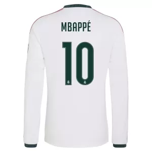 Real Madrid Kylian Mbappé 10 Thuisshirt 26/27 Lange Mouwen
