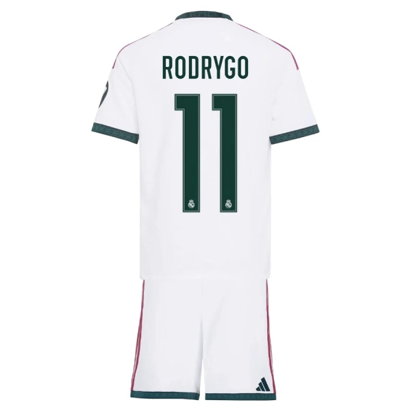 Real Madrid Rodrygo Goes 11 Thuistenue Kinderen 26/27 Real Madrid Rodrygo Goes 11 Thuistenue Kinderen 26/27