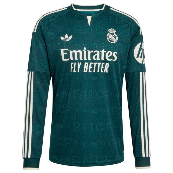 Real Madrid Uitshirt 26/27 Lange Mouwen Real Madrid Uitshirt 26/27 Lange Mouwen