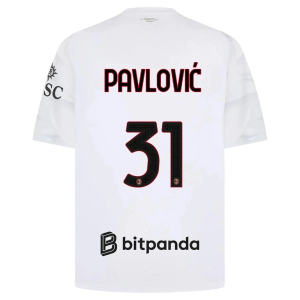 AC Milan Pavlovic 31 Uitshirt 26/27 AC Milan Pavlovic 31 Uitshirt 26/27