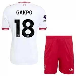 Liverpool Cody Gakpo 18 Uittenue Kinderen 26/27