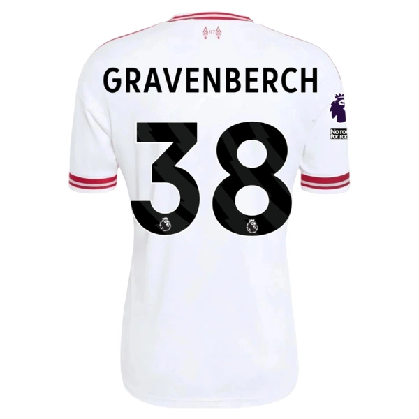Liverpool Gravenberch 38 Uitshirt 26/27 Liverpool Gravenberch 38 Uitshirt 26/27