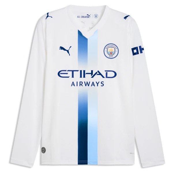 Manchester City Derde Shirt 26/27 Lange Mouwen Manchester City Derde Shirt 26/27 Lange Mouwen