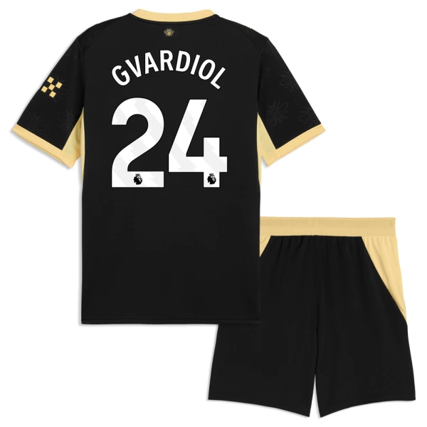 Manchester City Josko Gvardiol 24 Uittenue Kinderen 26/27 Manchester City Josko Gvardiol 24 Uittenue Kinderen 26/27