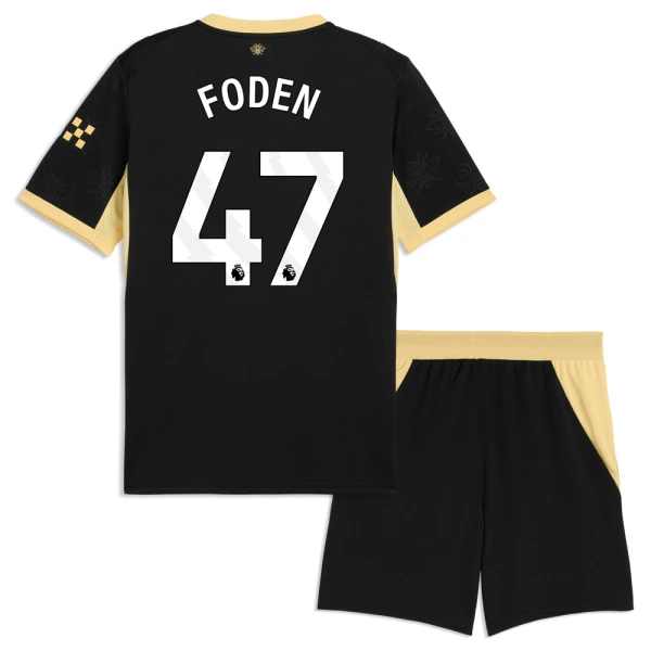 Manchester City Phil Foden 47 Uittenue Kinderen 26/27 Manchester City Phil Foden 47 Uittenue Kinderen 26/27
