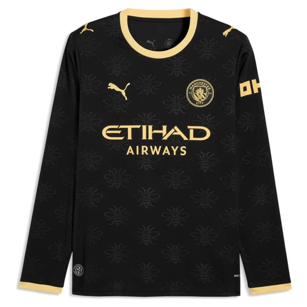 Manchester City Uitshirt 26/27 Lange Mouwen Manchester City Uitshirt 26/27 Lange Mouwen