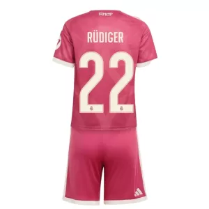 Real Madrid Antonio Rüdiger 22 Derde Tenue Kinderen 26/27