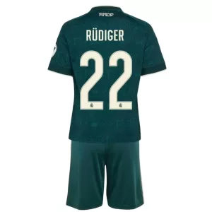 Real Madrid Antonio Rüdiger 22 Uittenue Kinderen 26/27