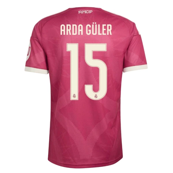 Real Madrid Arda Guler 15 Derde Shirt 26/27 Real Madrid Arda Guler 15 Derde Shirt 26/27