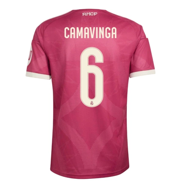 Real Madrid Eduardo Camavinga 6 Derde Shirt 26/27 Real Madrid Eduardo Camavinga 6 Derde Shirt 26/27