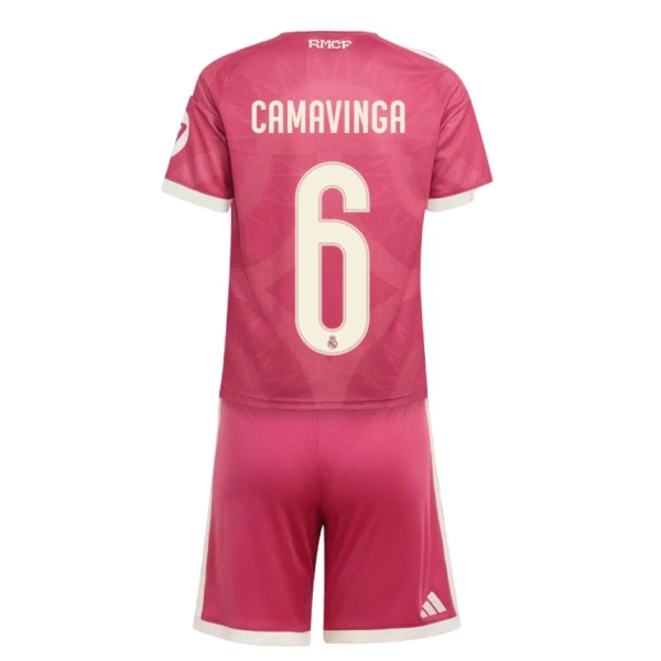 Real Madrid Eduardo Camavinga 6 Derde Tenue Kinderen 26/27 Real Madrid Eduardo Camavinga 6 Derde Tenue Kinderen 26/27