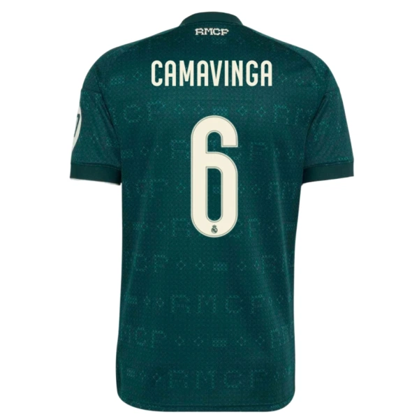 Real Madrid Eduardo Camavinga 6 Uitshirt 26/27 Real Madrid Eduardo Camavinga 6 Uitshirt 26/27