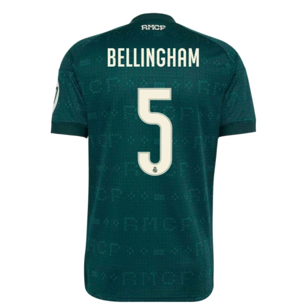 Real Madrid Jude Bellingham 5 Uitshirt 26/27 Real Madrid Jude Bellingham 5 Uitshirt 26/27
