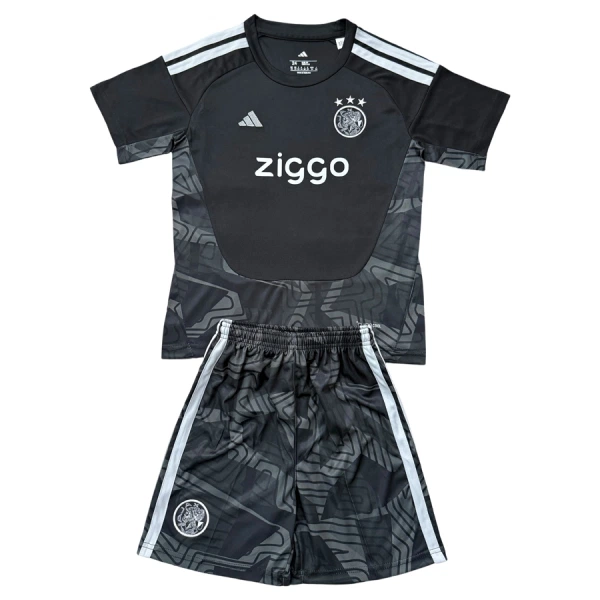 Ajax Amsterdam Doelman Tenue Kinderen 26/27 Zwart
