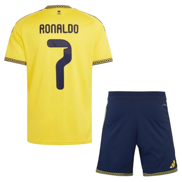 Al-Nassr FC Cristiano Ronaldo 7 Thuistenue Kinderen 26/27 Al-Nassr FC Cristiano Ronaldo 7 Thuistenue Kinderen 26/27