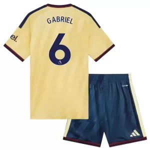 Arsenal Gabriel 6 Derde Tenue Kinderen 26/27