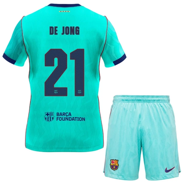 FC Barcelona Frenkie de Jong 21 Derde Tenue Kinderen 26/27 FC Barcelona Frenkie de Jong 21 Derde Tenue Kinderen 26/27