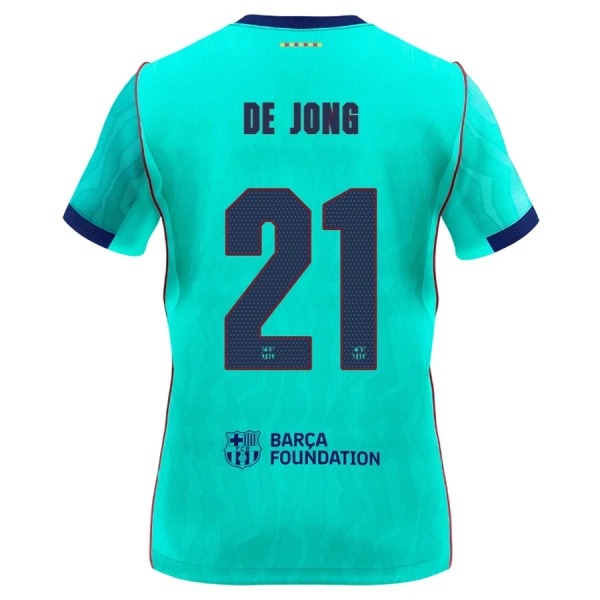 FC Barcelona Frenkie de Jong 21 Derde Tenue Kinderen 26/27