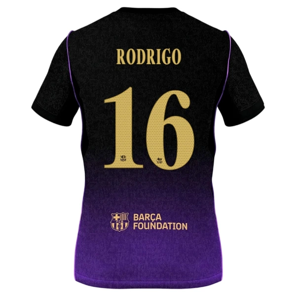 FC Barcelona Rodrigo Hernández 16 Uittenue Kinderen 26/27