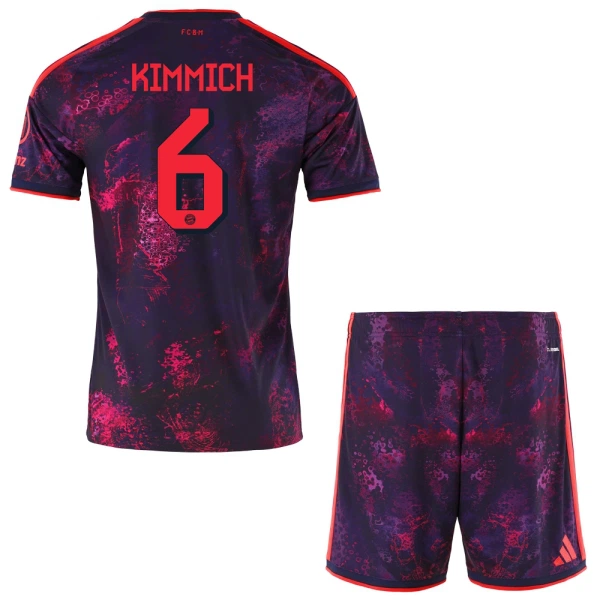 FC Bayern München Joshua Kimmich 6 Derde Tenue Kinderen 26/27 FC Bayern München Joshua Kimmich 6 Derde Tenue Kinderen 26/27