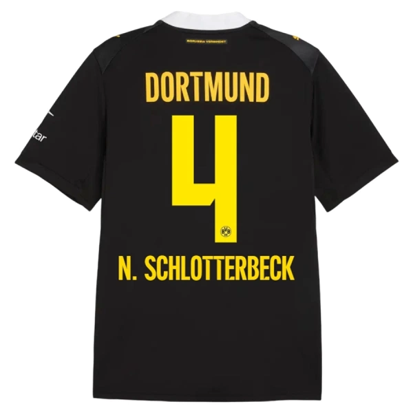 Borussia Dortmund Nico Schlotterbeck 4 Uitshirt 26/27 Borussia Dortmund Nico Schlotterbeck 4 Uitshirt 26/27