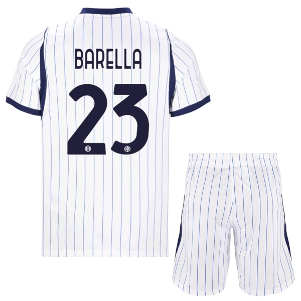 Inter Milan Barella 23 Uittenue Kinderen 26/27 Inter Milan Barella 23 Uittenue Kinderen 26/27