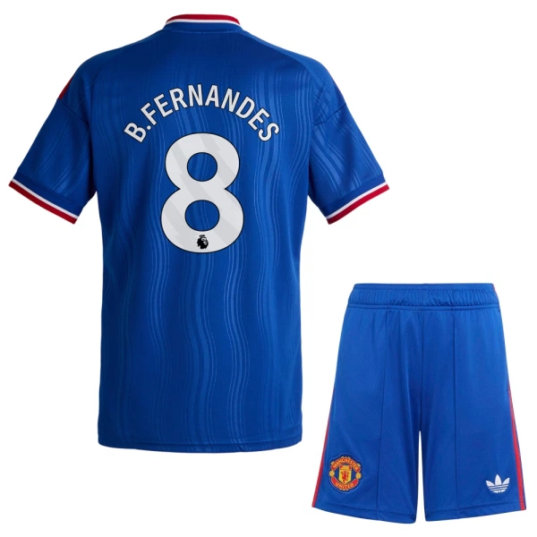 Manchester United Bruno Fernandes 8 Uittenue Kinderen 26/27 Manchester United Bruno Fernandes 8 Uittenue Kinderen 26/27