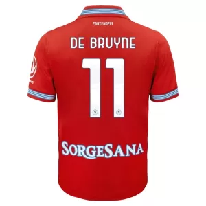 SSC Napoli Kevin De Bruyne 11 Derde Shirt 26/27