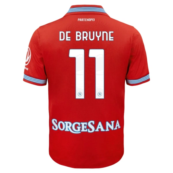 SSC Napoli Kevin De Bruyne 11 Derde Shirt 26/27 SSC Napoli Kevin De Bruyne 11 Derde Shirt 26/27