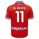 SSC Napoli Kevin De Bruyne 11 Derde Shirt 26/27 SSC Napoli Kevin De Bruyne 11 Derde Shirt 26/27