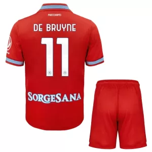 SSC Napoli Kevin De Bruyne 11 Derde Tenue Kinderen 26/27