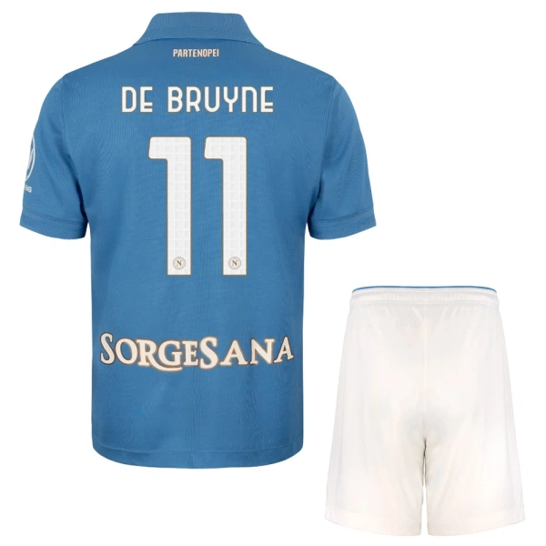 SSC Napoli Kevin De Bruyne 11 Thuistenue Kinderen 26/27 SSC Napoli Kevin De Bruyne 11 Thuistenue Kinderen 26/27