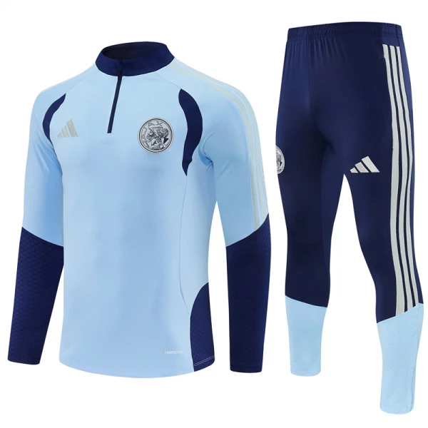 Ajax Amsterdam Trainingssweaterset 26/27 Blauw Ajax Amsterdam Trainingssweaterset 26/27 Blauw
