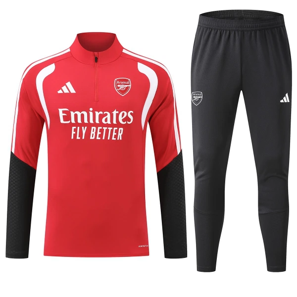 Arsenal Trainingssweaterset 26/27 Rood Arsenal Trainingssweaterset 26/27 Rood