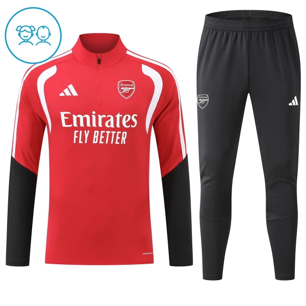 Arsenal Trainingssweaterset Kinderen 26/27 Rood Arsenal Trainingssweaterset Kinderen 26/27 Rood