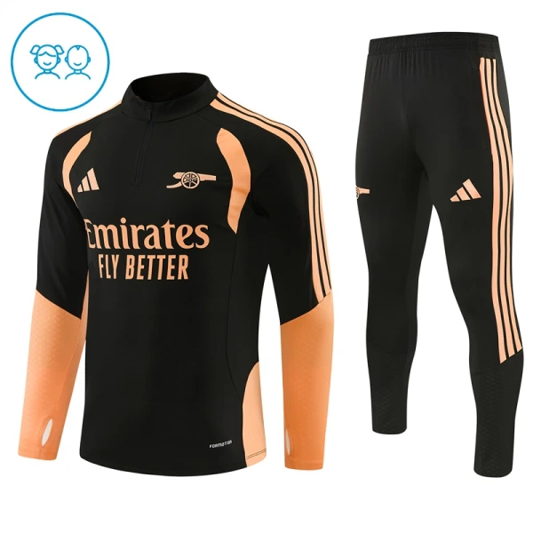 Arsenal Trainingssweaterset Kinderen 26/27 Zwart Arsenal Trainingssweaterset Kinderen 26/27 Zwart