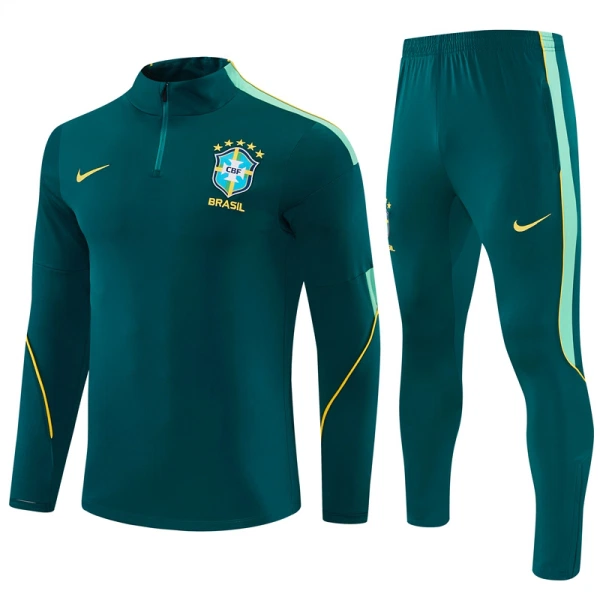 Brazilië Trainingssweaterset 26/27 Groente Brazilië Trainingssweaterset 26/27 Groente