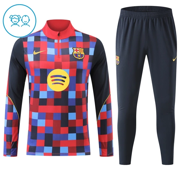 FC Barcelona Trainingssweaterset Kinderen 26/27 Rood FC Barcelona Trainingssweaterset Kinderen 26/27 Rood