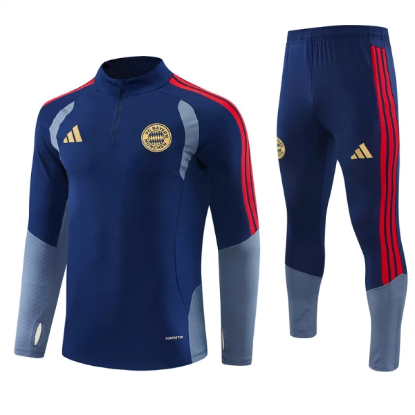 FC Bayern München Trainingssweaterset 26/27 Blauw FC Bayern München Trainingssweaterset 26/27 Blauw