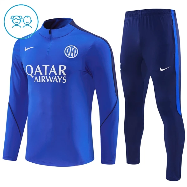 Inter Milan Trainingssweaterset Kinderen 26/27 Blauw Inter Milan Trainingssweaterset Kinderen 26/27 Blauw