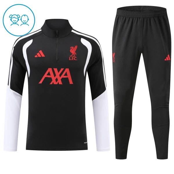 Liverpool Trainingssweaterset Kinderen 26/27 Zwart Liverpool Trainingssweaterset Kinderen 26/27 Zwart